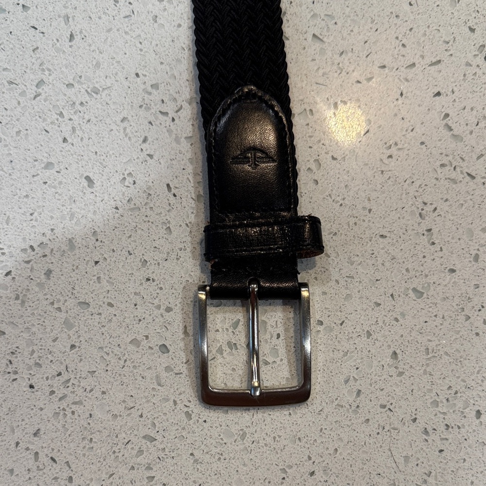 Black Men's Rope Belt